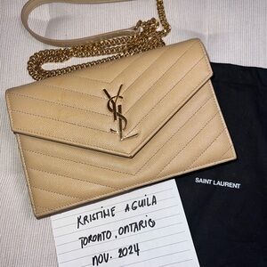 🙏🏻 SOLD 🙏🏻   cassandre envelope wallet on chain (AUTHENTIC)